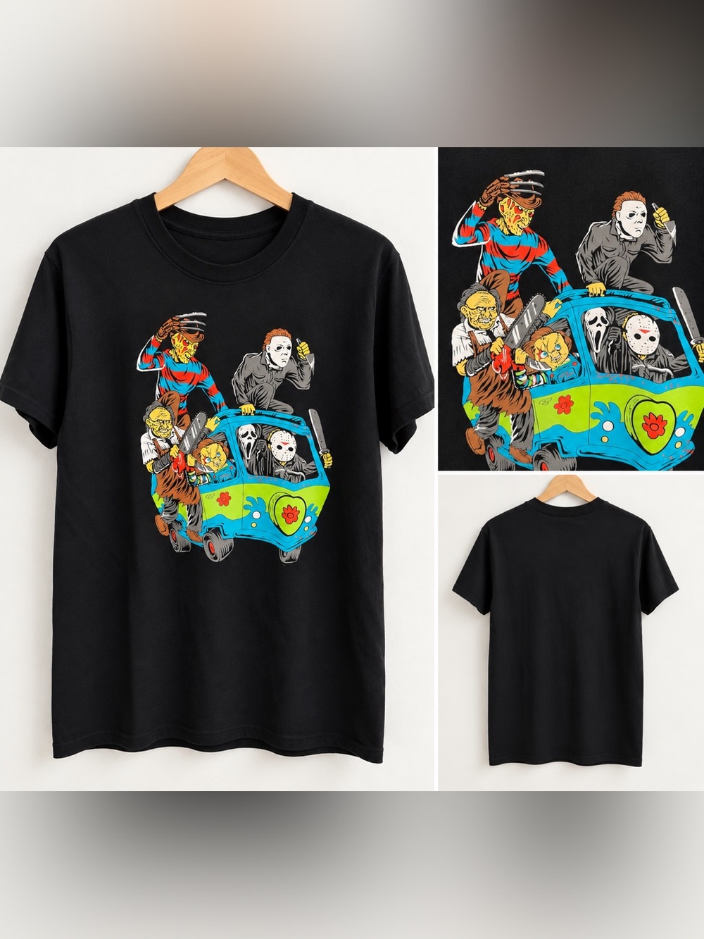 Halloween Scooby Doo bus Tee